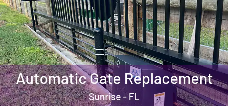  Automatic Gate Replacement Sunrise - FL