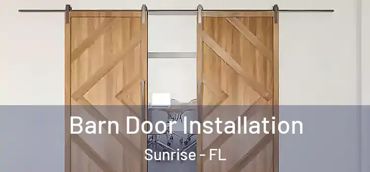 Barn Door Installation Sunrise - FL