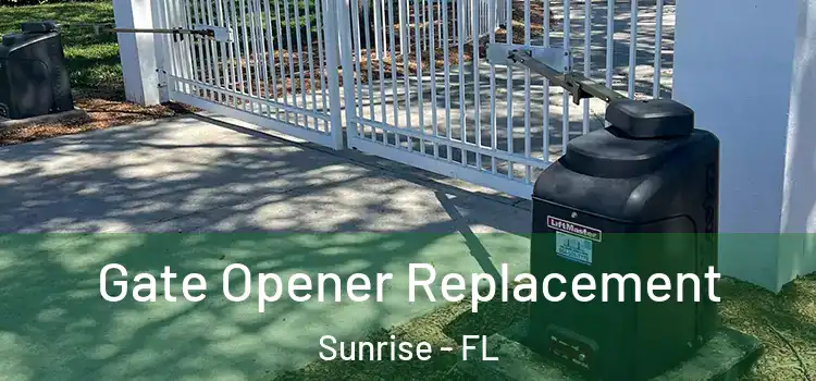 Gate Opener Replacement Sunrise - FL