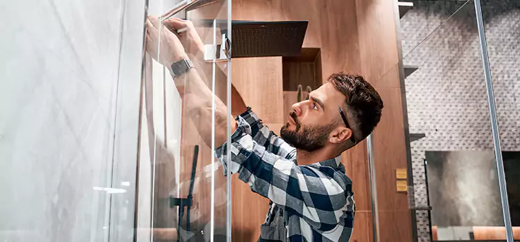 Replace Shower Doors with Frameless Sunrise